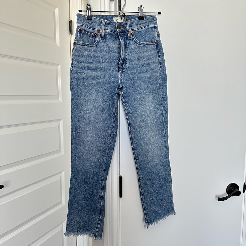 Madewell The Perfect Vintage Crop Jean Size 25P